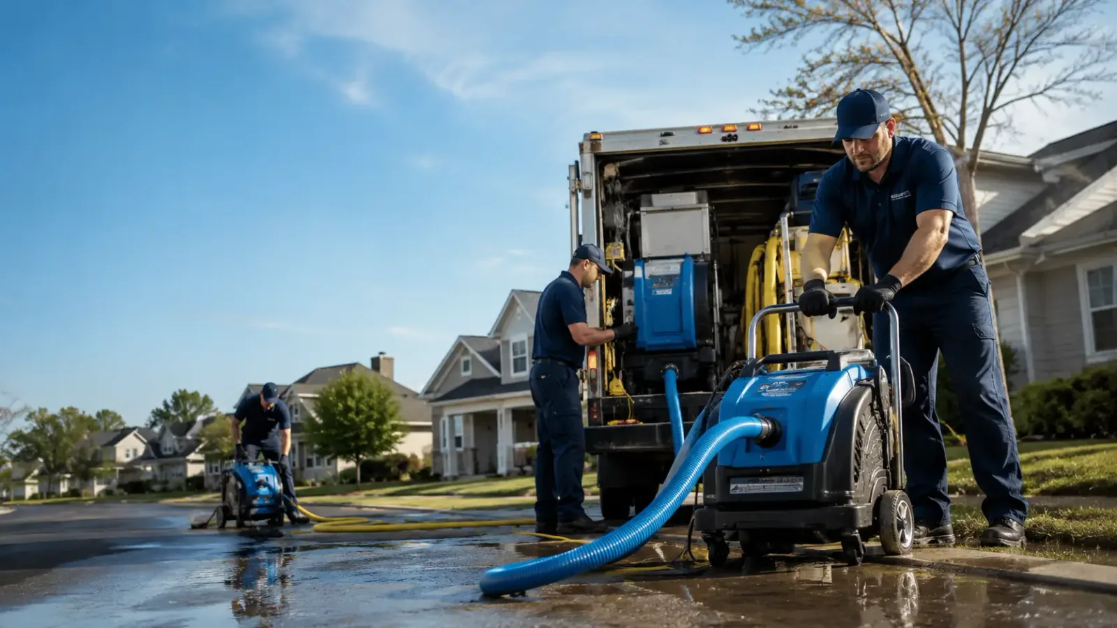 Flood Damage Cleanup in Mount Gay, WV